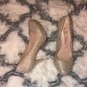 Beautiful Gold Heels